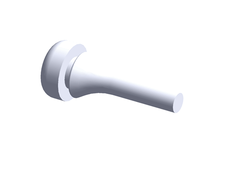 Pull Mount Bumper Black