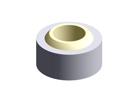Cuscinetto sferico Igus, foro da 20mm, Ø esterno 40mm, carico statico assiale 5000N, radiale 10000N