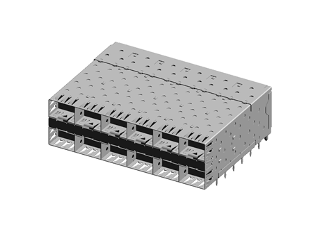Molex 75477 Series, 12 Port 240 Way Female SFP Connector