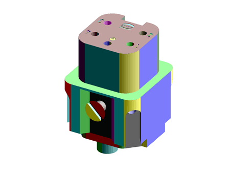 Han A Series 4 Way Female 10A Connector Kit, includes Female Insert, Hood