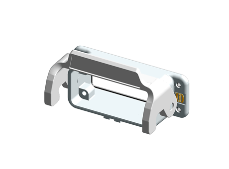 Han A Series 10 + PE Way Female 10A Surface Kit, includes Female Insert, Hood
