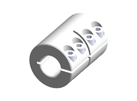 Ruland One Piece Rigid Shaft Coupling MCLX-16-16-F