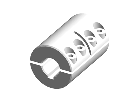 Ruland Two Piece Rigid Shaft Coupling MSPC-12-12-F