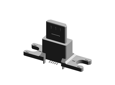 Hirose B 2.0 Micro USB Connector Plug, Straight
