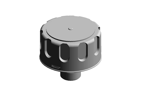 Bouchon métal Ø80 10µm G3/4 mâle STAUFF