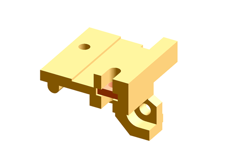 HARTING 09 06 Series Fixing Bracket for use with DIN 41612 Connector