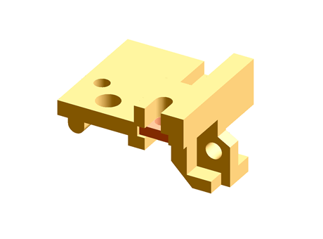 HARTING 09 06 Series Fixing Bracket for use with DIN 41612 Connector