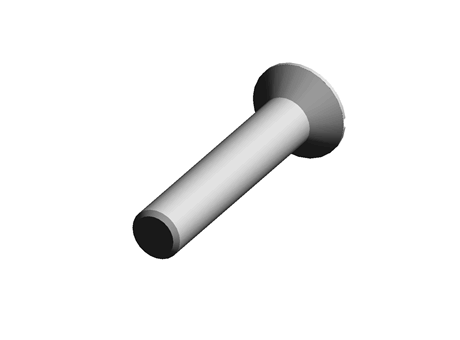 #10-32 X 1 Phillips Round Machine Screw
