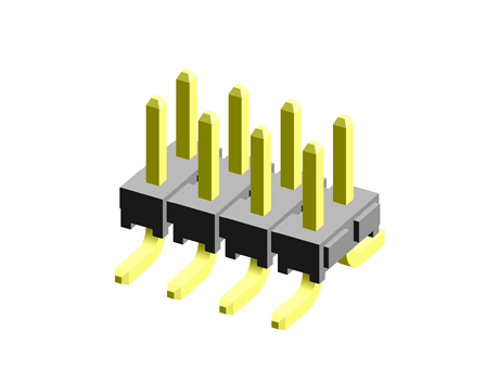 Tmm Components RS Group - Free CAD models - 2.00mm TMM series SMT pin header, 8P ...