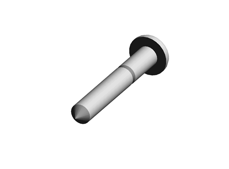 #7 X 1 Phillips Round Wood Screw Zinc