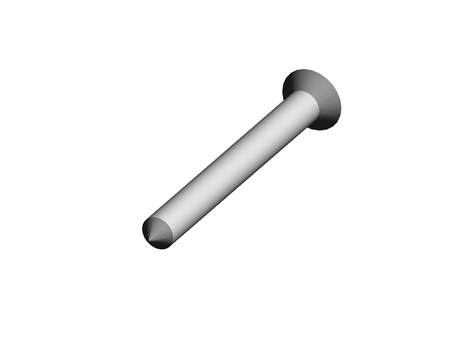 RS PRO Black Steel Self Drilling Screw x 1in Long