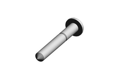 #6 X 1 Phillips Round Wood Screw Zinc