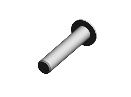 10/32 X 1 Button Socket Cap Screw Plain