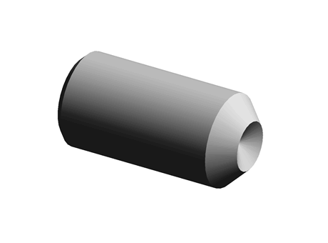 1/4-28 X 1/2 Socket Set Screw-Cup Point