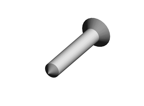 #5 X 3/4 Phillips Flat Wood Screw Zinc