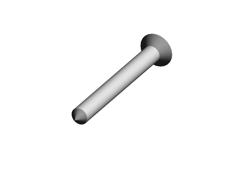 #4 X 1 Phillips Flat Wood Screw Zinc