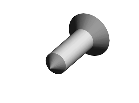 #4 X 3/8 Phillips Flat Wood Screw Zinc