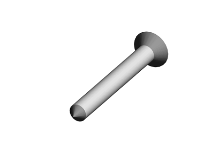 #14 X 2 Phillips Flat Wood Screw Zinc