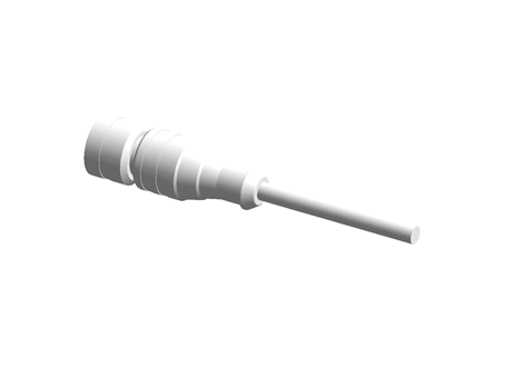 1/2in 20UNF cable straight connector,2m