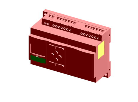 RS Group - Free CAD models - ZEN Programmable Logic Module 20I/O DC ...