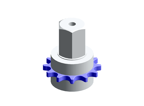 Chain pinion
