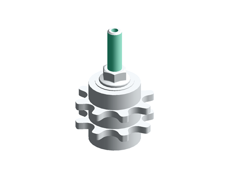 Chain pinion
