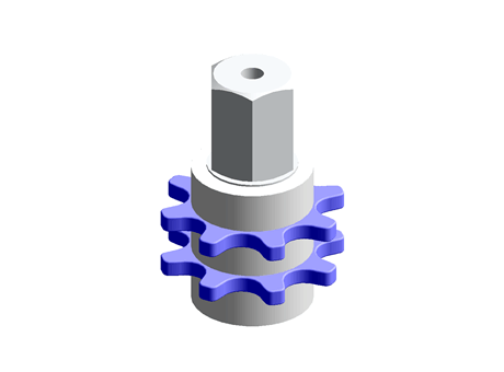 Chain pinion