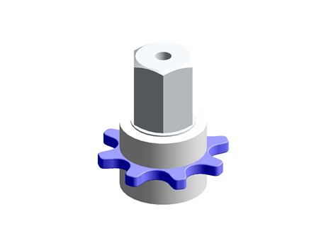 Chain pinion