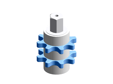 Chain pinion