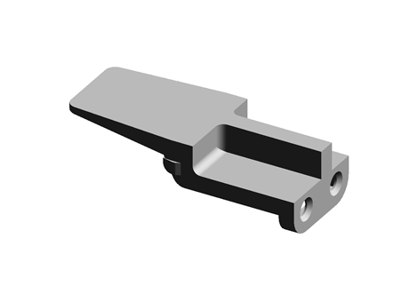 Amphenol ATM Series Male 2 Way Wedgelock Plug for use with ATM Series Connectors