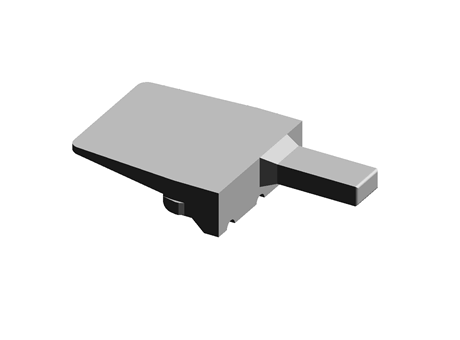 Amphenol ATM Series Female 3 Way Wedgelock Receptacle for use with ATM Series Connectors