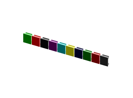 5MM WIDE NUMBERED 1-50 MARKERS