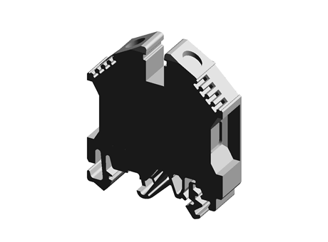 DIN RAIL TERMINAL 16MM BEIGE