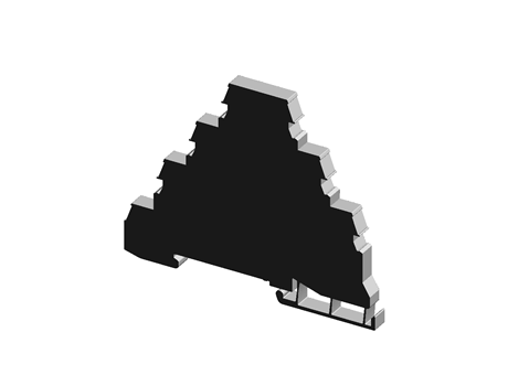 3 FEEDTHROUGH TERMINALS WITH EARTH