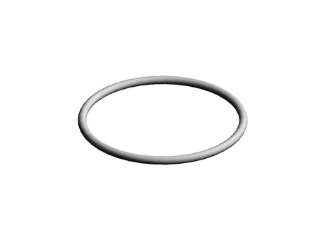 O-RING 104.3MM ID X 5.7MM CS NITRILE BLA