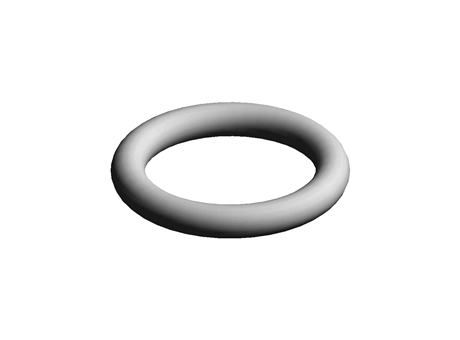 O-RING 10MM ID X 2MM CS FKM (VITON) 75 S