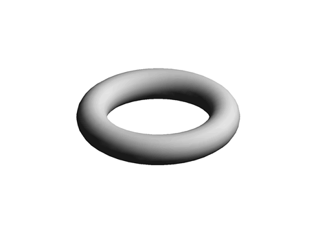 O-RING 10MM ID X 3MM CS FKM (VITON) 75 S