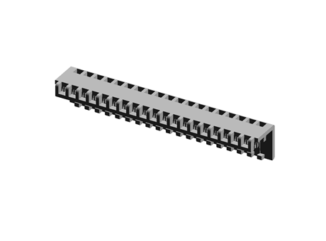 2643075 Series, 20 Way Strain Relief Cover for use with MTA-100
