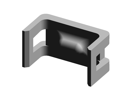 50 Way Cable Clamp for use with CHAMP Series Connector