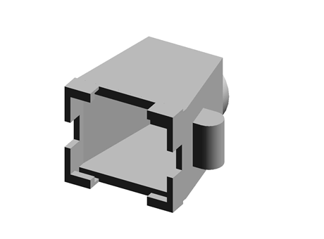 Connector,SoftShell,Nylon,BrickRed
