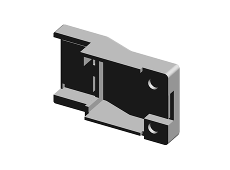 9 Way Cable Clamp for use with Mini Universal MATE-N-LOK Connector