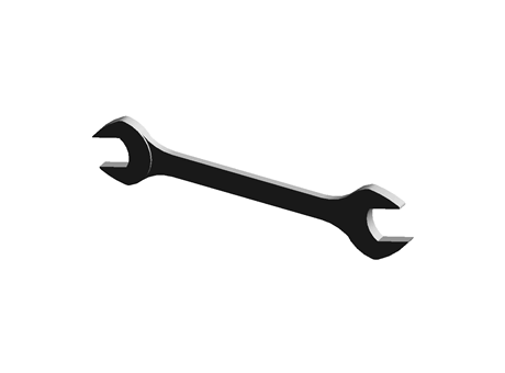 25 X 28 OPEN END SPANNER