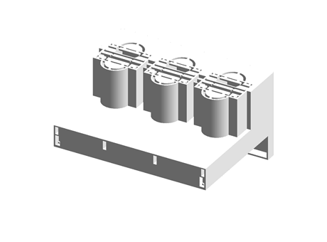 Cache bornes 3P G630-800 IP20