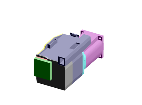MOT 3P 70MM IP65 2,2KW CL