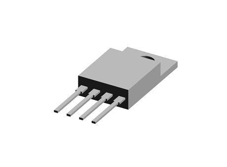 Bourns 金属膜电阻器 PWR220-4S 系列, 电阻值 50mΩ', 额定功率 1.5W, ±5%, ±50ppm/°C