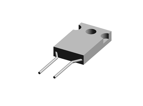 Bourns 电阻器 PWR221T-30 系列, 电阻值 4.7Ω', 额定功率 30W, ±5%, ±100ppm/°C