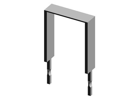 Bourns 电阻器 PWR4412-2S 系列, 电阻值 5mΩ', 额定功率 3W, ±1%, ±20ppm/°C