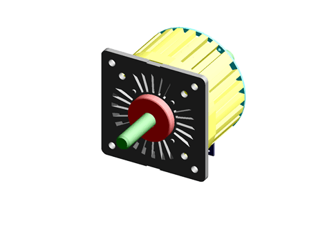 Portescap Series Disc Magnet Stepper Motor 3.6°, 90mNm, 560 mA, 8 Wires