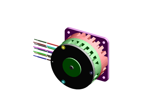 Portescap Parallel Disc Magnet Stepper Motor 3.6°, 0.36Nm, 2.3 A, 8 Wires