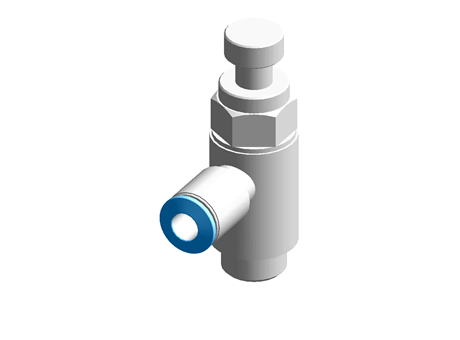 Exhaust Flow Regulator, G1/4 x 6mm